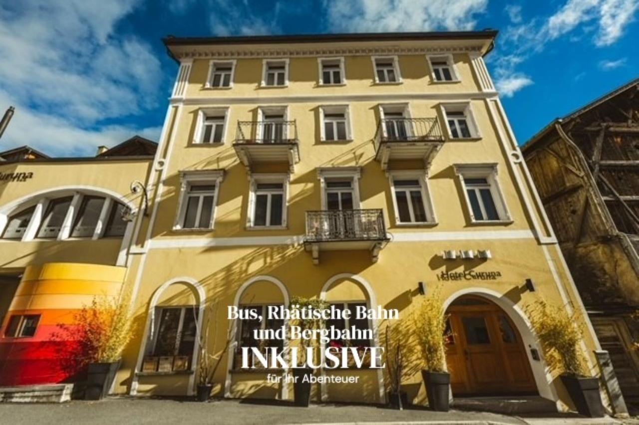 Curuna Hotel-Garni B&B Scuol Exterior foto